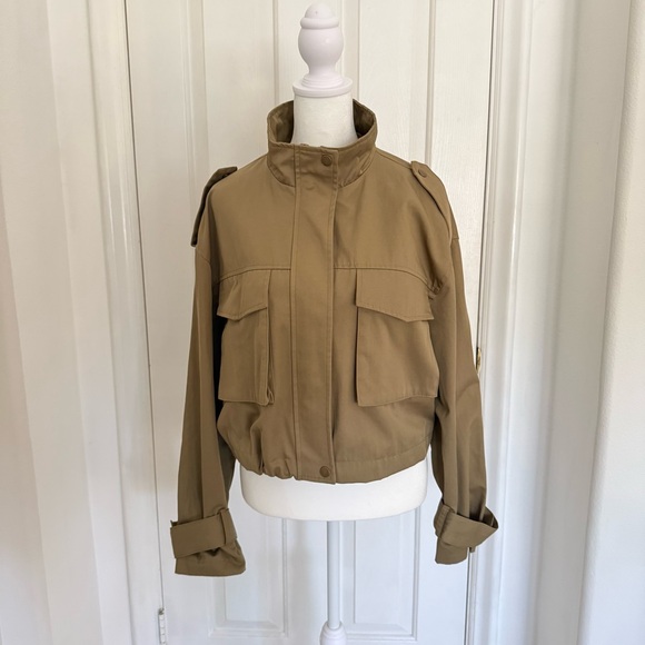 Zara Jackets & Blazers - Zara Utility Style Army Jacket